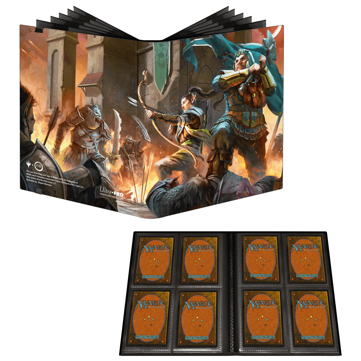 Ultra PRO: 4-Pocket PRO-Binder - The Lord of the Rings (Legolas & Gimli)