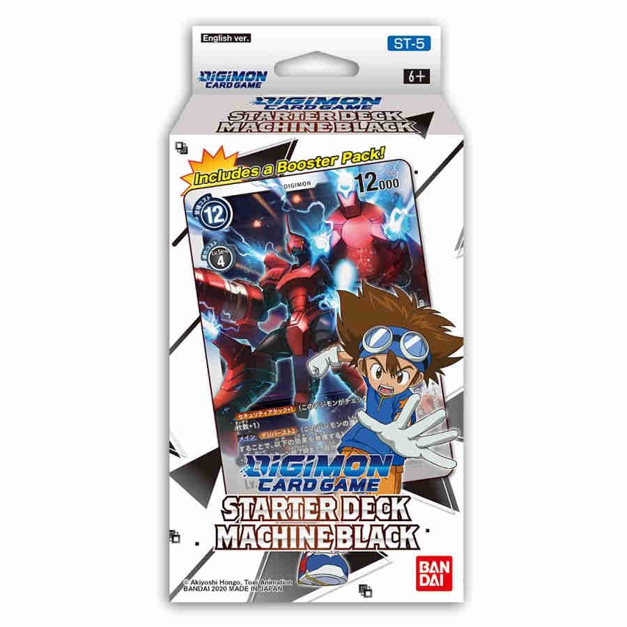 DIGIMON CARD GAME STARTER DECK: MACHINE BLACK