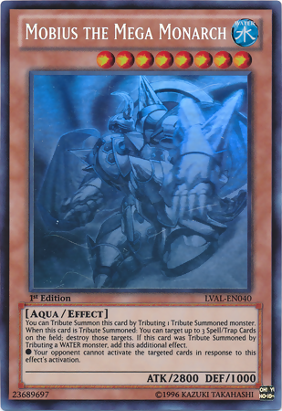 Mobius the Mega Monarch [LVAL-EN040] Ghost Rare – Digital Heroes