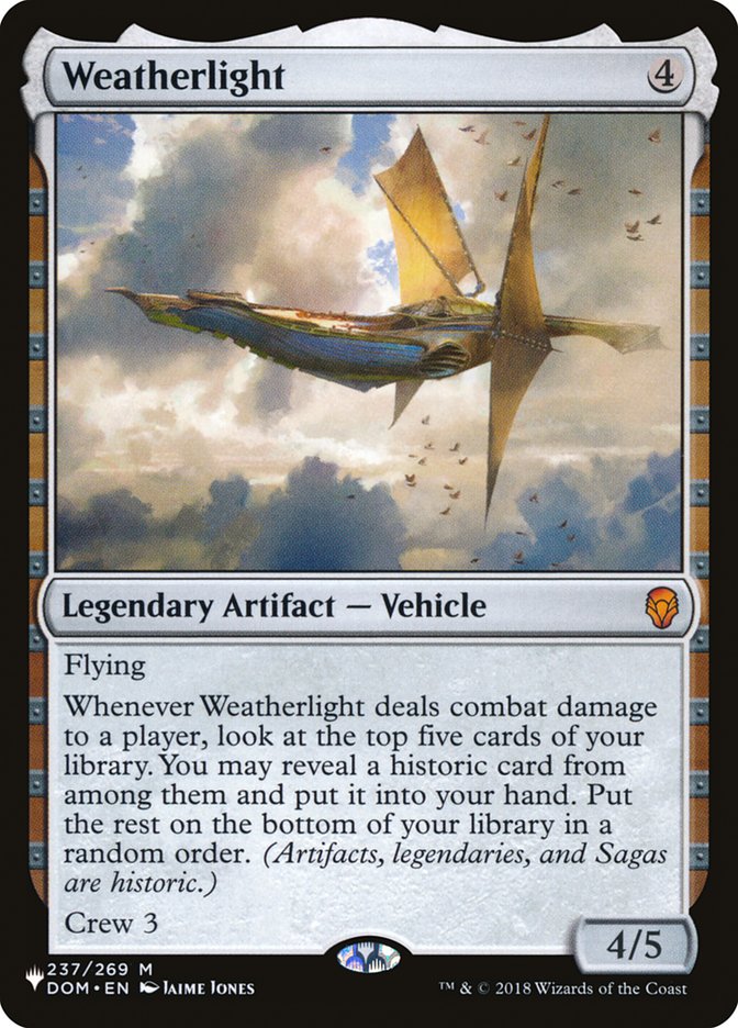 mtg weatherlight card list Weatherlight