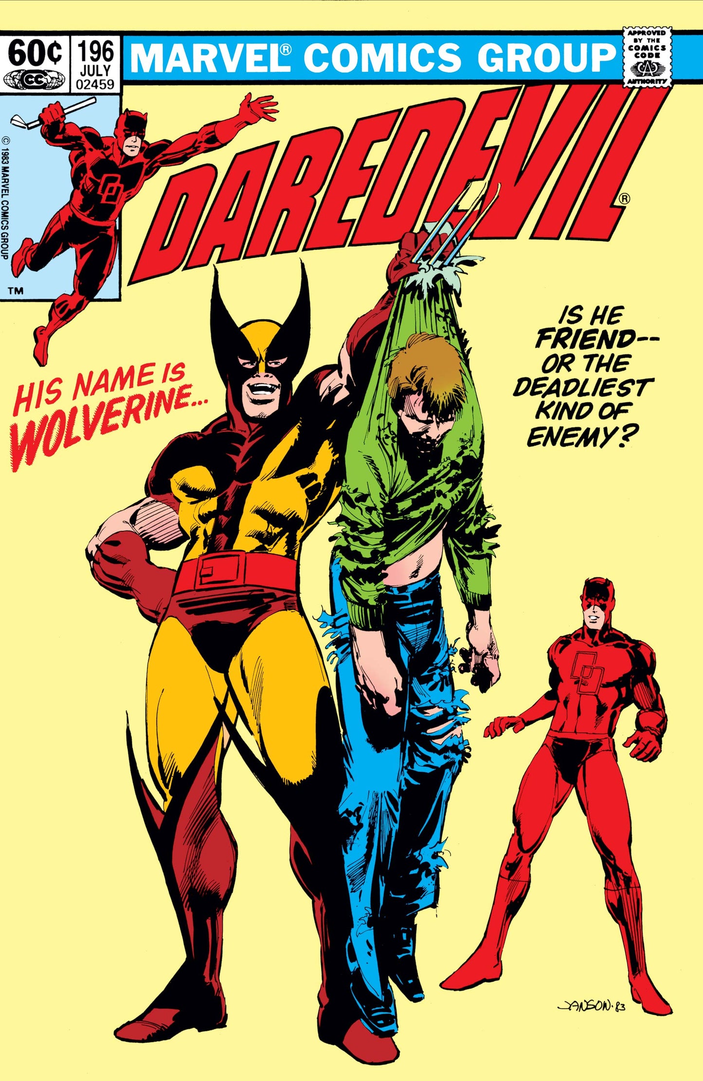 Daredevil #196 (Missing Coupon)