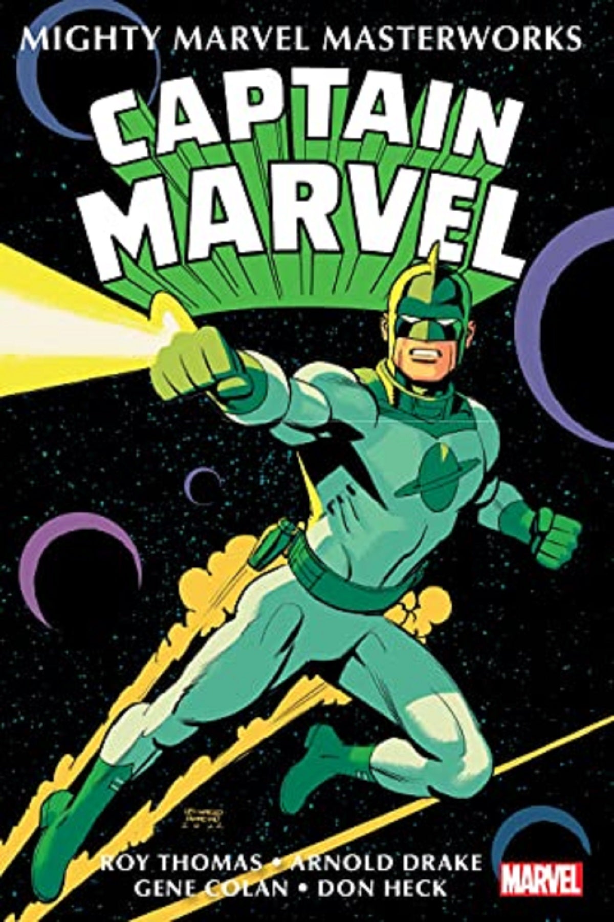 Mighty Marvel Masterworks Captain Marvel TPB Volume 01 Coming Capt Marvel Direct Market Va