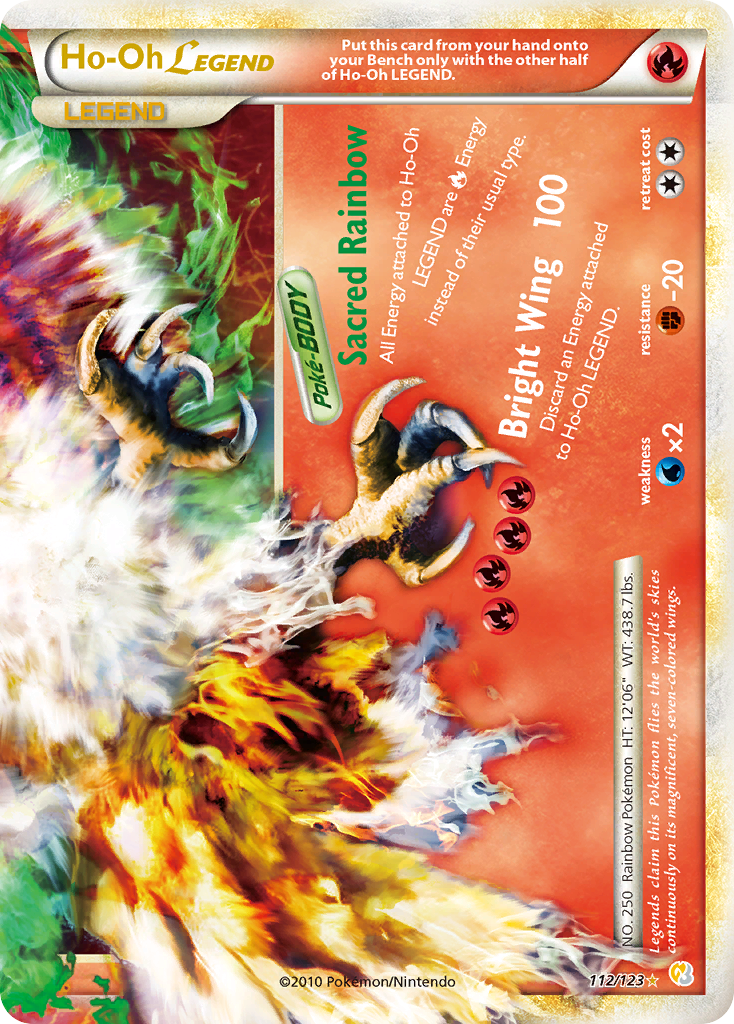 Ho-Oh LEGEND (112/123) [HeartGold & SoulSilver: Base Set] – Digital Heroes