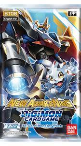 DIGIMON CARD GAME NEW AWAKENING - Booster pack