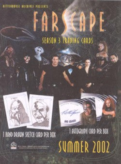 Farscape Season 3 Trading Card Sell Sheet
