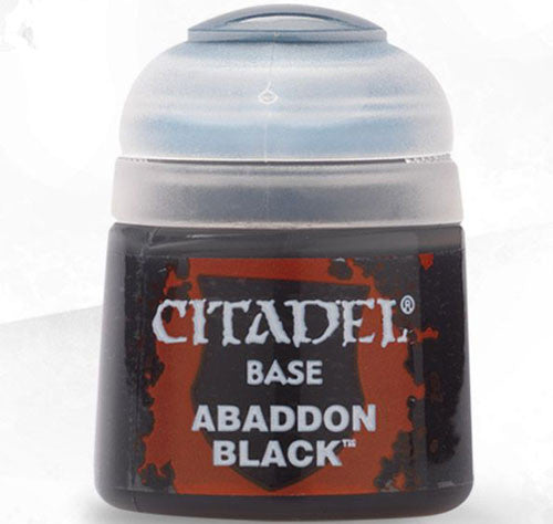 Citadel Paint: Base - Abaddon Black
