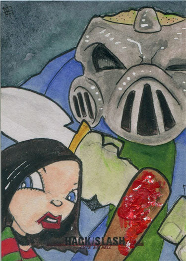 Hack/Slash Cute As Hell 5finity 2019 Sketch Card by (j)ay Jay V2
