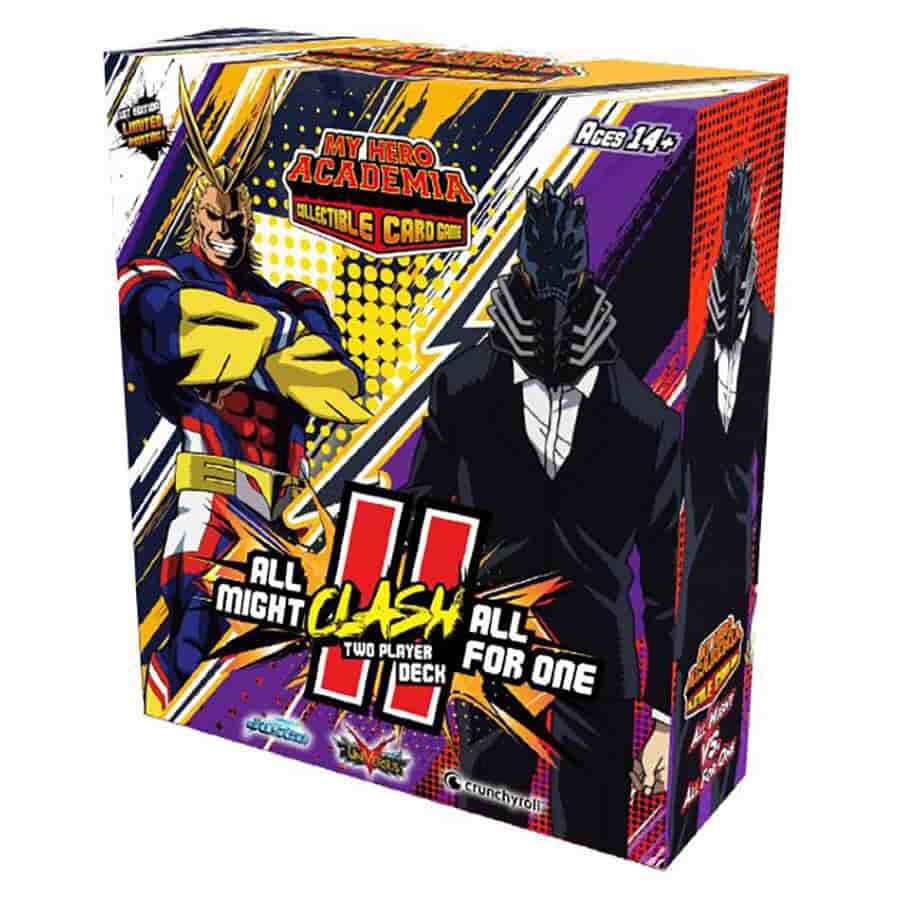 My Hero Academia 2-Player Clash Deck Box: All Might//All For One