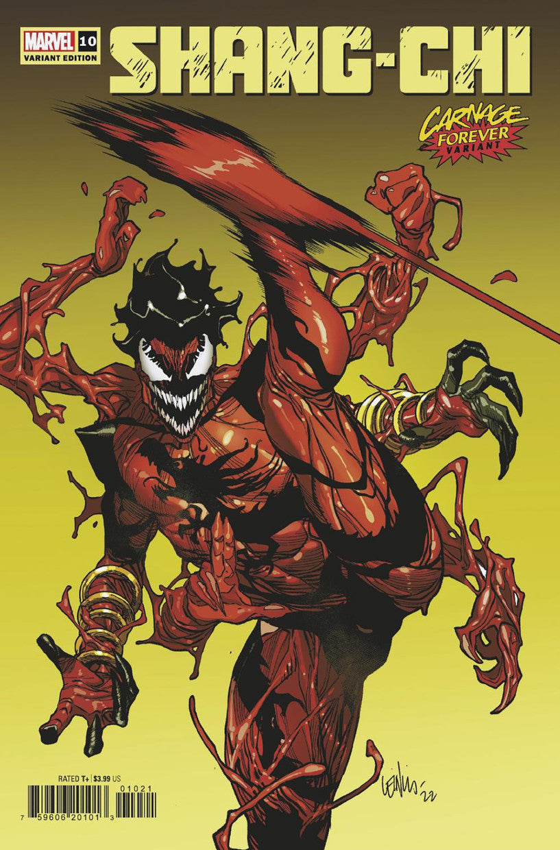 Shang-Chi #10 Yu Carnage Forever Variant