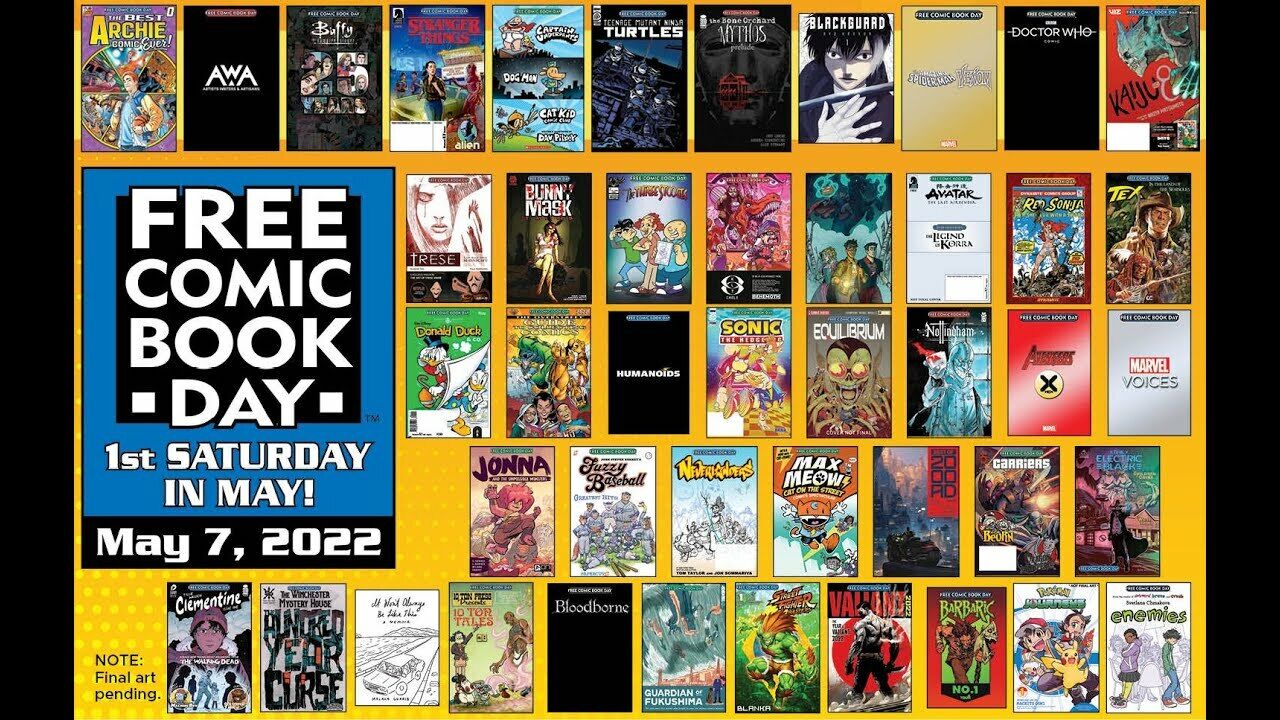FCBD 2022 Full Comic Set No Stamps