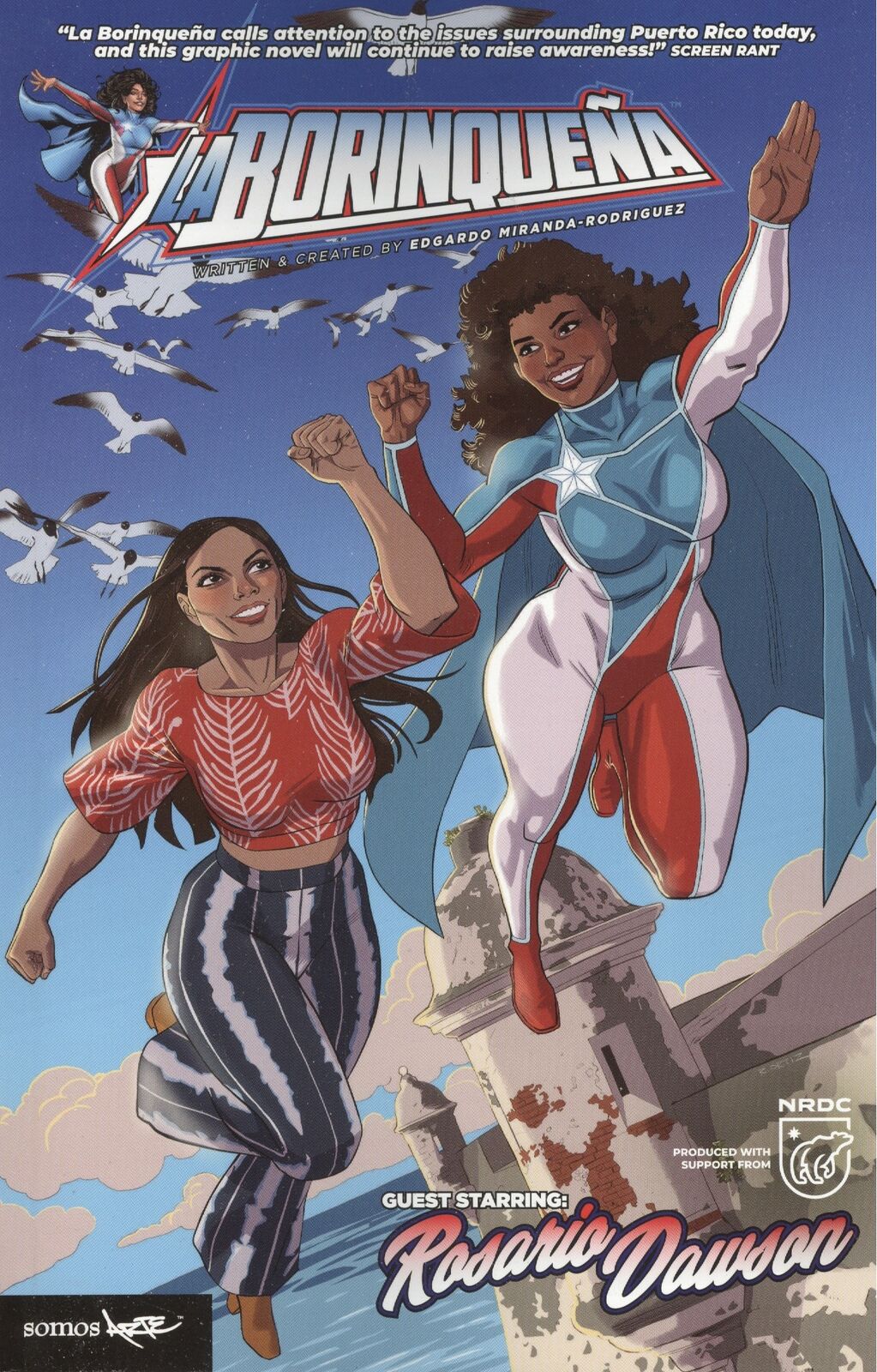 La Borinquena Starring Rosario Dawson Cover H Ortiz
