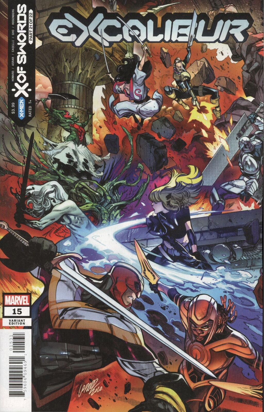 Excalibur #15 Larraz Connecting Variant Xos