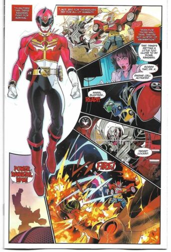 MIGHTY MORPHIN POWER RANGERS #44 FOC MORA VAR