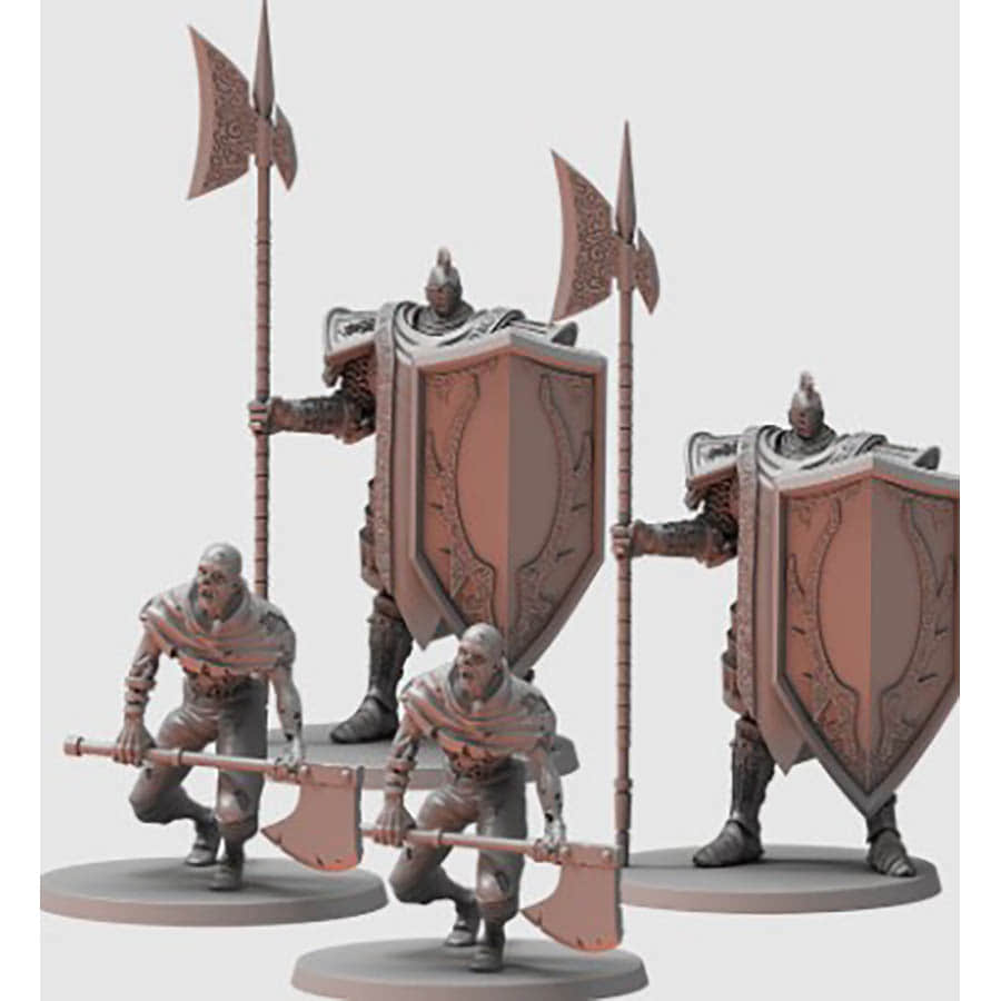 Dark Souls RPG Miniatures - The Steadfast & The Hollow