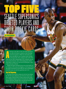 Beckett Basketball Card Monthly August 2025 NBA Champs Oklahoma City Thunder