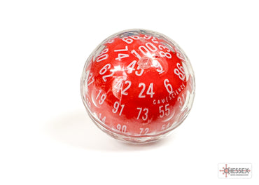 Chessex: Factory Second d100 - Red/White