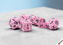 Chessex: Speckled 7-Die Polyhedral Set - Pink