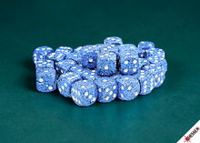 Chessex: Speckled 12mm 36 Dice Block - Ocean Stone