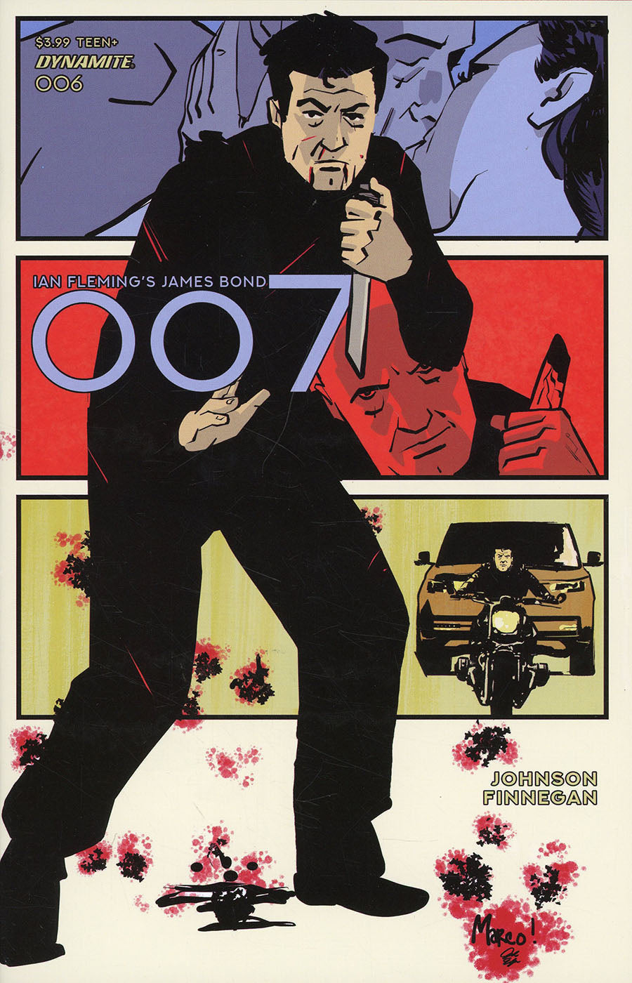 007 #6 Cover J Foc Finnegan Original