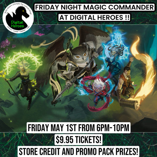 05/01/2026 6:00PM Magic FNM: Commander Ticket