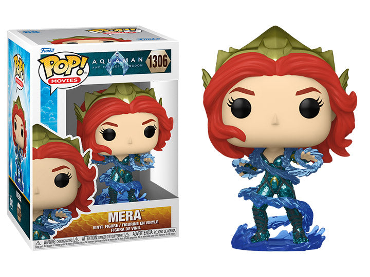 Pop Movies Aquaman Lost Kingdom Mera with Hydrokinesis Vinyl Figure