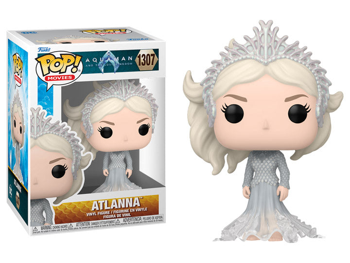 Pop Movies Aquaman Lost Kingdom Atlanna In Gown Vinyl Figure