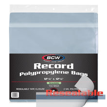 BCW Resealable 12-Inch Record Bags - Snug