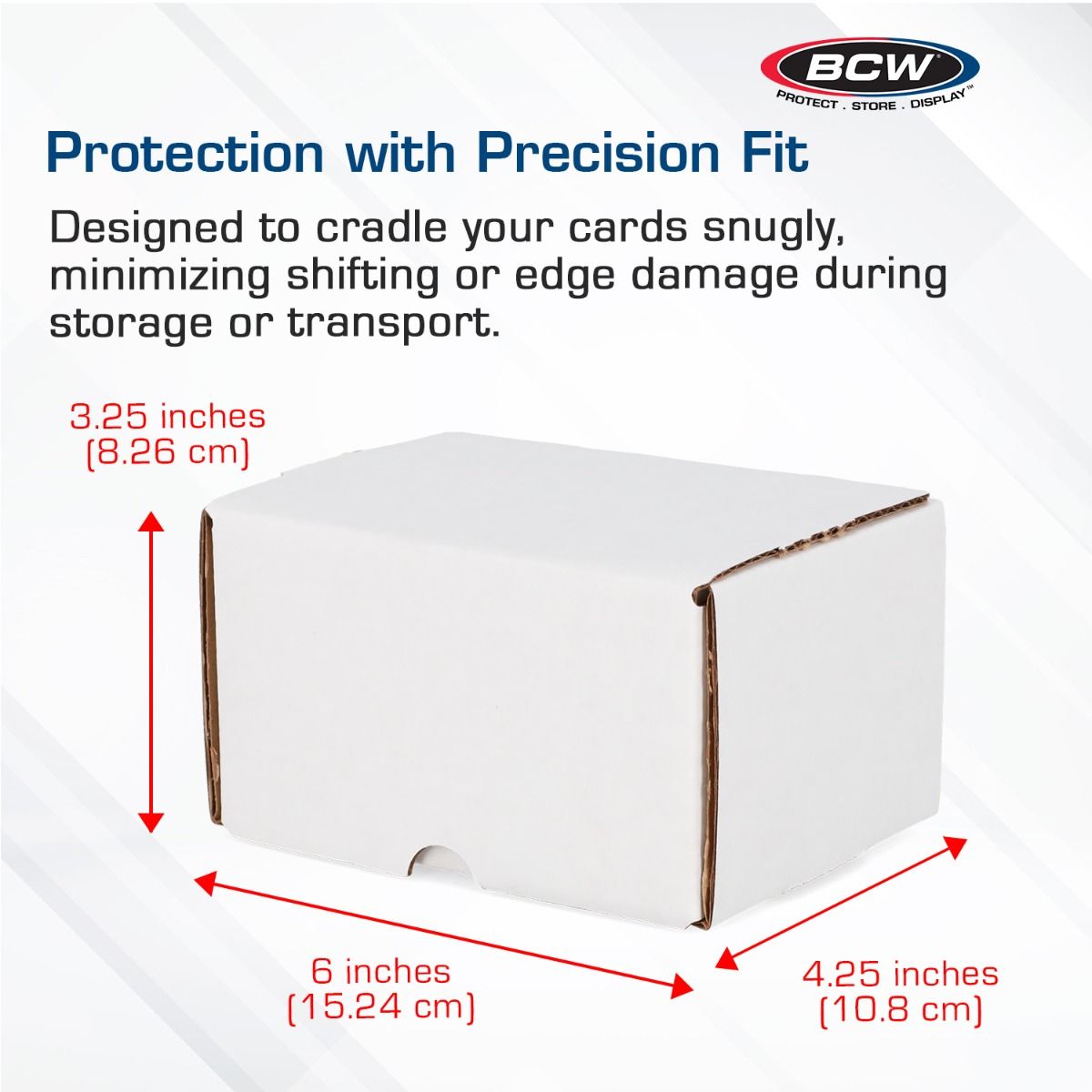 BCW 330 Count Cardboard Storage Box