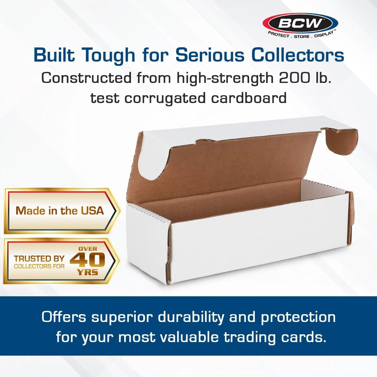 BCW 550 Count Cardboard Storage Box