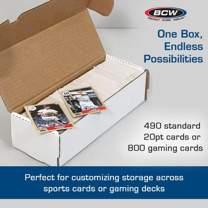 BCW 550 Count Cardboard Storage Box