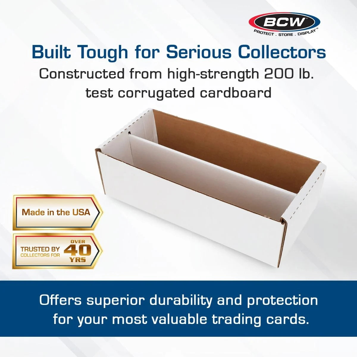 BCW Shoe Storage Cardboard Box (1,600 CT.)