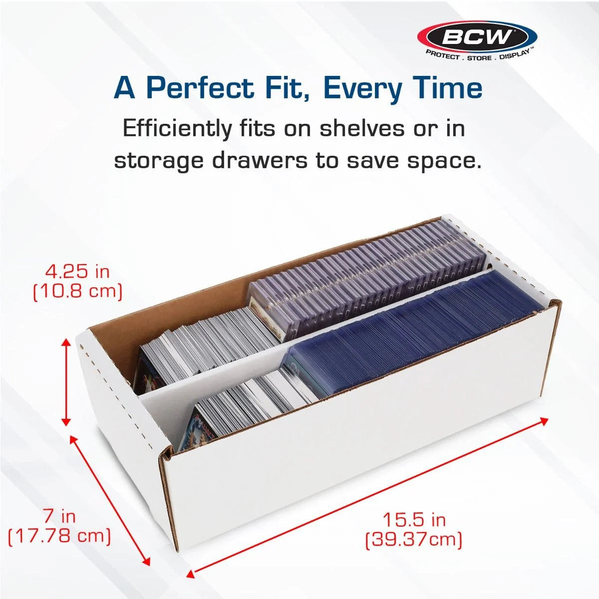 BCW Shoe Storage Cardboard Box (1,600 CT.)