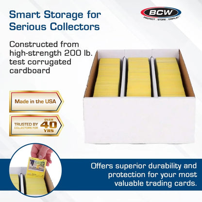 BCW Super Shoe Cardboard Storage Box (3,000 CT.)