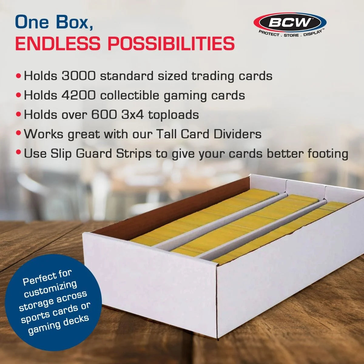 BCW Super Shoe Cardboard Storage Box (3,000 CT.)