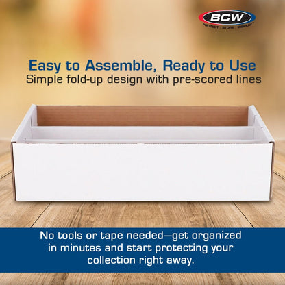 BCW Super Shoe Cardboard Storage Box (3,000 CT.)