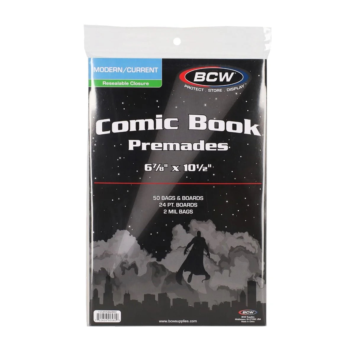 Premade® Resealable Current Comic Bag and Board