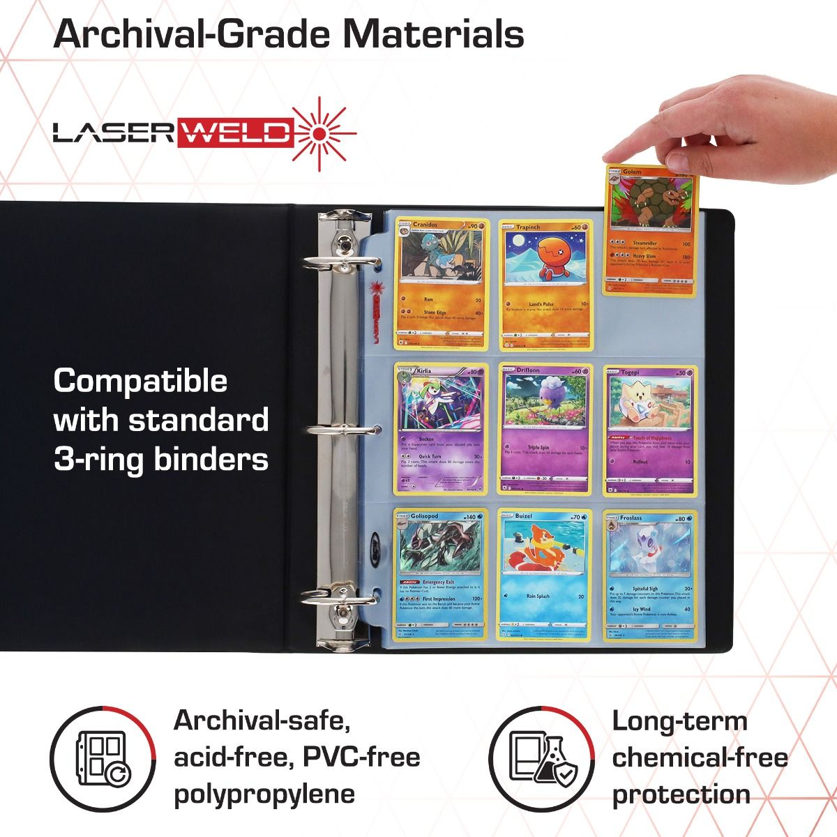 BCW LaserWeld® 9-Pocket Page