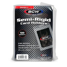 BCW Semi-Rigid Card Holder #1 - 200 Ct Box