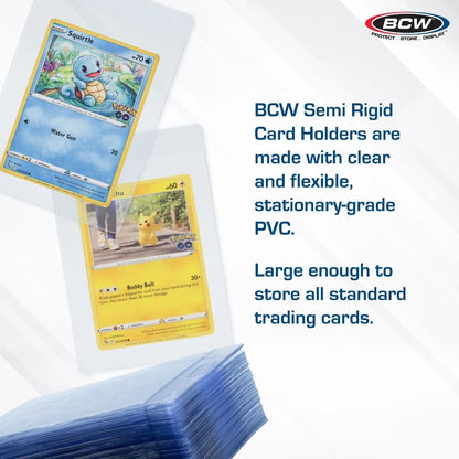 BCW Semi-Rigid Card Holder #1 - 200 Ct Box
