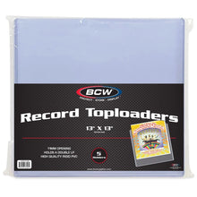 BCW 12-Inch Record Toploader Holder - 11MM