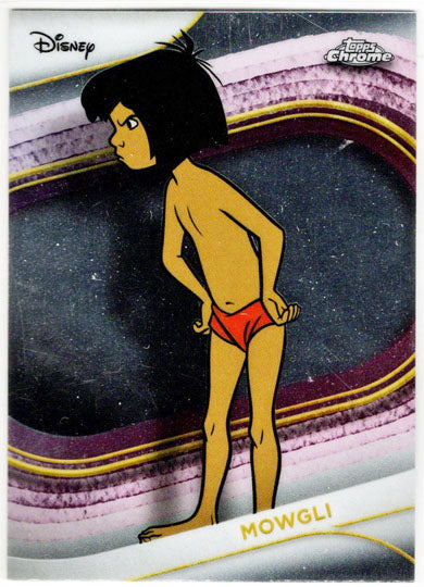 2025 Topps Chrome Disney Base Card 105 Mowgli
