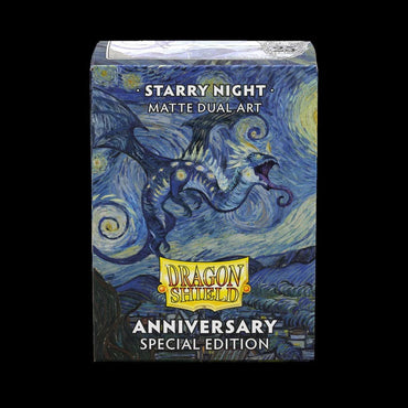 Dragon Shield Matte Dual Art Sleeve - 'Starry Night' 100ct (Anniversary Special Edition)