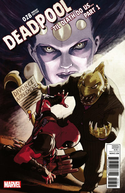 Deadpool #28 Lopez Poster Variant