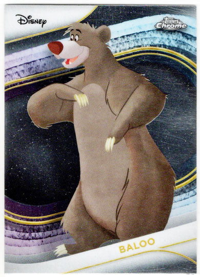 2025 Topps Chrome Disney Base Card 106 Baloo
