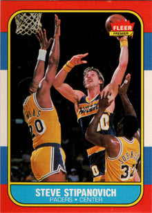 1986-87 Fleer Basketball #106 Steve Stipanovich Base Rookie Card