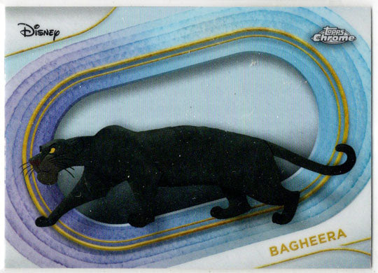 2025 Topps Chrome Disney Refractor Parallel Card 107 Bagheera