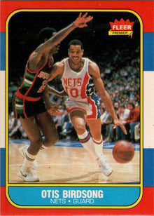 1986-87 Fleer Basketball #10 Otis Birdsong Base Rookie Card