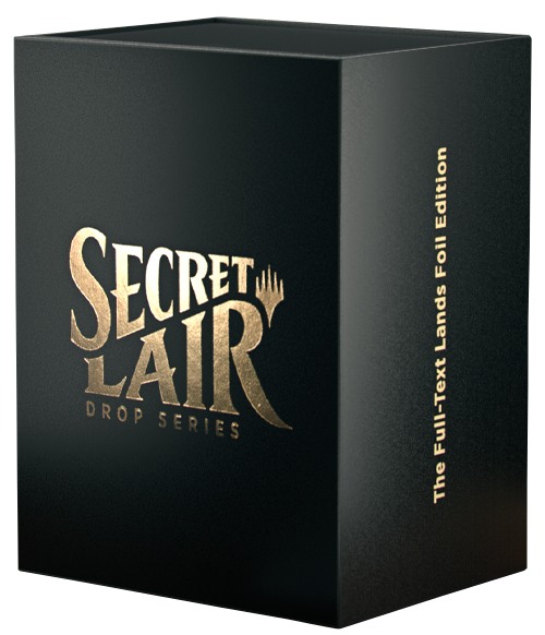 Secret Lair: Drop Series - The Full-Text Lands (Foil Edition)