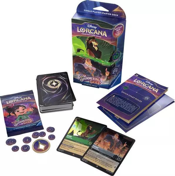 Lorcana TCG: Shimmering Skies Starter Deck - A Roaring Guest List