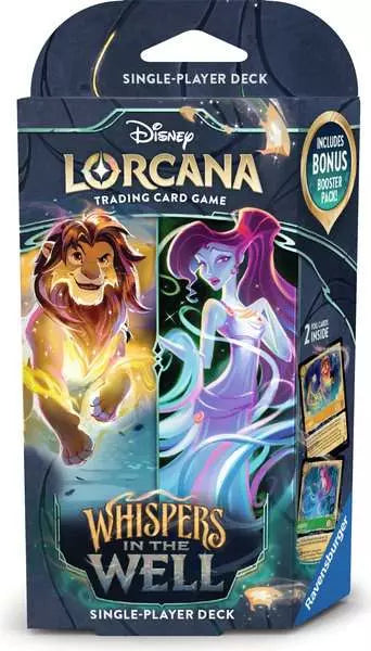 Lorcana Whispers in the Well - Starter Deck (Amber & Emerald)